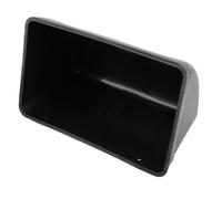 ZAWELIYO Mangeoire à Poulet Suspendue Pratique, Conteneur d'alimentation pour Bétail de Grande capacité pour Canard, Oie, Mouton, Plastique Noir