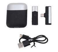 ZAWELIYO Microphone à Pince sans Fil avec Réduction de Bruit | Prise de son omnidirectionnelle, Compatible avec la caméra, Autonomie de 10 heures, Parfait pour les interviews, les vlogs