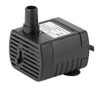 ZAWELIYO Mini Pompe à Eau, 5 V 150 L/H 0,5 M, Arbre en Acier Inoxydable ABS, avec Ventouse et Couvercle D'admission, pour Fontaines D'aquarium Hydroponique