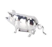 ZAWELIYO Mini Ruban à Mesurer Cochon, Design Mignon, Ruban à Mesurer Souple de Haute Précision pour les Projets D'amélioration de L' et de Construction, Métal Portable 2,36 X 0,59 X 1,18 Pouces