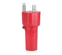 ZAWELIYO Moteur de Rotation de Gril de Barbecue de Construction Solide Rouge de 1,5 V avec Fil USB Boost 4,2 TR/Min CW/CCW Moteur de Barbecue Tournant, pour Accessoire de Support de