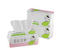 ZAWELIYO Mouchoir en Coton, 20x20 Cm, Doux et Agréable au Toucher | Usage jetable, excellente absorption d\'eau, portable pour les voyages, sans fibres chimiques ajoutées