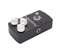 ZAWELIYO Pédale D'effet de Guitare électrique à Distorsion en Métal avec Véritable Contournement pour Musiciens Gris