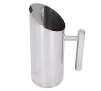 ZAWELIYO Pichet à Boisson Froide en Acier Inoxydable, Poignée Ergonomique, pour la Maison, le Restaurant, le café, Pot à Eau de 1l