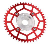 ZAWELIYO Plateau 46T 104 BCD, Alliage d'aluminium Durable | Compatible avec le moteur Tongsheng, matériau de haute dureté, facile à installer
