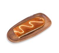 ZAWELIYO Plateau de Service en Bois de Noyer, Planche D'apéritif, Plateau de Serveur de Nourriture avec Bois de Noyer Naturel pour les Repas de Fête, café, thé, Collations (A)