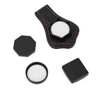 ZAWELIYO Pro Billiard CACHK sont Set, Hexagonal/Octogon/Round/Square Aluminium Pool Pool Cue Calk with with Belt Clip