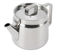 ZAWELIYO Récipient à Graisse en Acier Inoxydable, avec Passoire à Mailles, Marmite de Cuisson Saine pour la Cuisine Familiale, Stockage D'huile, 1,5 L