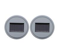 ZAWELIYO Support de Verre Solaire RGB LED, Tapis Anti-rayures, 7 Couleurs, USB, Support de Fond de Bouteille de Voiture pour Véhicules