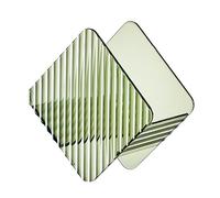 ZAWELIYO Support Mural pour éponge, sans Installation de Perçage, Support pour Tampon à Récurer pour Cuisine et Salle de Bains (Vert transparent)