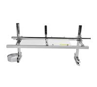 ZAWELIYO Système de Guidage de Rail Portable, Scie à Chaîne, Scie Métallique Durable et Réglable pour les Utilisateurs en Extérieur, Alliage D'aluminium et de Lithium 36 Pouces