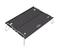 ZAWELIYO Table de Pique-Nique Portative, Ensemble de Table de Pique-Nique de Camping Pliante en Alliage D'aluminium avec Acier Inoxydable, adapté au Barbecue, aux Voyages, aux Sorties,