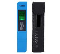 ZAWELIYO Testeur de qualité de L'eau de Compteur Numérique TDS EC de Type Stylo Portable, avec écran LCD à Sonde Sensible 4 Modes pour L'eau Potable D'aquarium, de Poissons et de (Pas de
