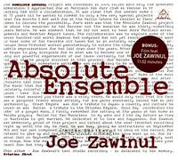Absolute Ensemble Absolute Zawinul (CD) Album