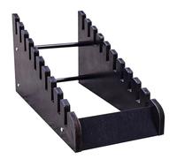 ZAWQFDZ Commercial Tile Display Stand, Sample Plate Stands for Display Floor Standing, Multi-Panel Metal Frame, Suitable for Storage in Tile and Stone(10pcs,Medium)