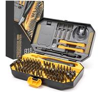 Zaxiva 145 en 1 Kit de Tournevis de Précision, Kit Outils Mini de tournevis magnétique, Outils de Réparation avec Torx Triangle Bits etc, Pour IPhone, iPads, Mac, PC, Laptop, Montre, Lunettes