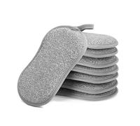 Zaxiva Eponges Vaisselles, Eponge Spontex Anti-Rayures de Cuisine Polyvalente, Eponge Reutilisable Lavable Microfibre, Convient pour évier, Bassin et Plus, avec 2 Côtés Puissants, Lot de 8