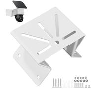 Zaxiva Support d'angle en Métal Compatible avec Eufy Security Solocam S340, Supports d’Angle pour intérieur et extérieur pour caméra PTZ, Support Métallique Antirouille pour Caméras CCTV