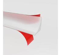 Zayejod Silicone Profil Finition Plan de Travail Joint de Finition Plan de Travail Adhésif Moulure Angle Plinthe, Bande d'étanchéité Pour Cuisine, Salle de Bain, Carrelage-Transparent,13x13mm,2 Mètres