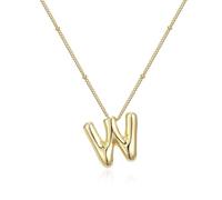 ZAYIUKI Collier en alliage réglable avec lettre en forme de ballon - Convient pour les jeunes femmes à la mode et à offrir en cadeau