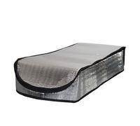 ZAYIUKI Couverture d'isolation d'escalier de Grenier Échelle escamotable épaissie Tente de Protection Thermique Isolateurs de Porte de Grenier avec Fermetures à glissière