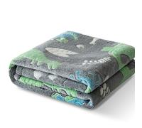 ZAYIUKI Couverture douce et portable en flanelle phosphorescente pour le camping, la maison, les voyages