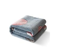 ZAYIUKI Couverture douce et portable en flanelle phosphorescente pour le camping, la maison, les voyages