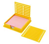 ZAYIUKI Distributeur de notes adhésives tendance multifonction pour bureau avec pochoirs et organiseurs pour usage quotidien