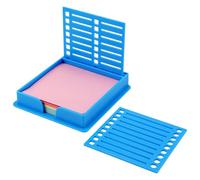 ZAYIUKI Distributeur de notes adhésives tendance multifonction pour bureau avec pochoirs et organiseurs pour usage quotidien