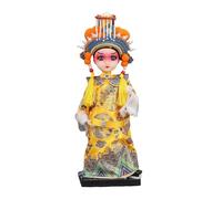 ZAYIUKI Figurine de poupées d'opéras de Pékin - Sculpture traditionnelle chinoise - Ornement de collection pour décoration de la maison et cadeau culturel