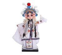 ZAYIUKI Figurine de poupées d'opéras de Pékin - Sculpture traditionnelle chinoise - Ornement de collection pour décoration de la maison et cadeau culturel