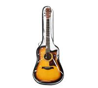 ZAYIUKI Housse de protection pour guitare électrique 101,6/104,1 cm en TPU transparent avec double fermeture éclair