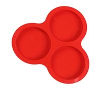ZAYIUKI Moule à gâteau rond en silicone résistant à la chaleur flexible anti-adhésif pour gâteau d'anniversaire