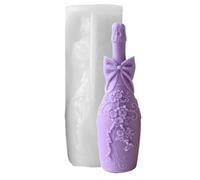 ZAYIUKI Moule en silicone résistant à la chaleur pour bougies piliers sur le thème du mariage pour la fabrication de bougies, savons, chocolats