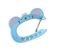 ZAYIUKI Mousqueton Clip pour clés et petits objets Pendentif Acrylique pour sac à dos Handbook Décoration Ita Bag Boucle Accessoire