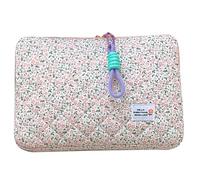 ZAYIUKI Pochette Florale à la Mode pour Ordinateur Portable,Housse Mince pour Ordinateur 11/14/15 Pouces,Pochette Pratique pour Ordinateur Portable,Sacs légers