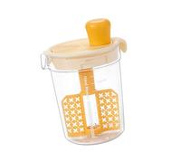ZAYIUKI Tasse graduée pour mélanger les boissons et les œufs, tasse de mesure précise de liquide de cuisine, mélangeur de poudre de protéine avec plaque filtrante