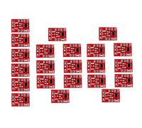 ZAYRAY 100 PièCes TTP223 Module de Commutateur à Clé Tactile Bouton Tactile Type de Condensateur Monocanal Autobloquant Capteur de Commutateur Tactile