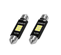 ZAYRAY Ampoules Led Canbus 3020 Chipset 400 Extreme Pour Interieur Lampe De Voiture De Dome De Plaque D'Immatriculation Feston De 41Mm De3175 6428 Blanc