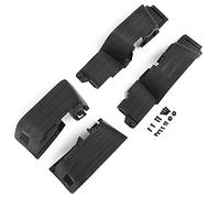 ZAYRAY -Boue et ArrièRe en Plastique Noir pour Voiture sur 1/10 RC Axial SCX10 II 90046 90047 PièCes de Mise à Niveau