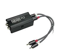 ZAYRAY Isolateur Audio de Boucle de Terre Filtre de Bruit Audio Isolateur de Bruit RCA Isolateur de Signal Audio Réducteur de Bruit pour PC