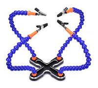 ZAYRAY Lot de 4 bras flexibles à souder - Support de réparation multifonction en métal - Base de soudage