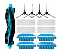 ZAYRAY pour Conga 3290 3390 3490 3590 3690 3790 3890 Ultra Titanium Vital Robot Aspirateur PièCes Main CôTé Brosse Hepa Filtre