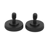 ZAYRAY Vis À Pouce pour Appareil Photo À Dégagement 1/4 Pouce Vis À Pouce Support en L Adaptateur De Montage À Vis À Oreilles Inférieur Filetage Femelle De 1/4 Po-20 (Paquet De 2)