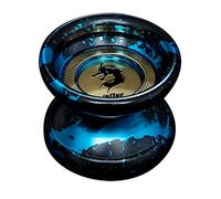 ZAYRAY Yoyo Professionnel en Alliage de Papillon Yoyo RéActif Yoyo 10 à Roulement à Billes pour Joueur Avancé avec 10 Cordes