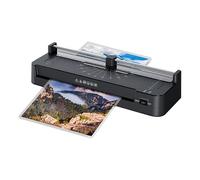 Zayuzo Machine À Plastifier, Machine À Plastifier À Chaud Et À Froid Au Format A3 avec Support pour Massicot, Système De Déblocage des Bourrages en ABS Et Préchauffage Rapide, pour Formats A3, A4, A5