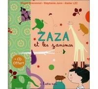 Zaza et les zanimos - Livre + CD - Claire Laberge - Lutin Malin - Livre CD - Album jeunesse dès 3 ans CD