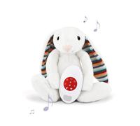 ZAZU Peluche musicale BIBI The Bunny – sons apaisants, battement de cœur, bruit blanc, arrêt auto