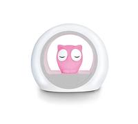 ZAZU Lou la chouette Veilleuse - Effrayez les ténèbres avec Lou | Arrêt automatique et capteur de pleurs | Deux luminosité réglable | Veilleuse activée Cry | Cadeau d'aide au sommeil pour bébé