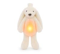 ZAZU Veilleuse Ro le Lapin – Aide sommeil bébé, Batterie rechargeable, USB-C (Blanc)